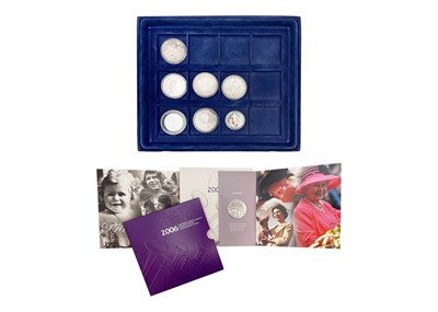 Lot 199 - Set of four silver proof 20 crown coins from the Olympic Commemorative Coin collection.