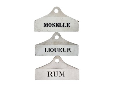 Lot 312 - A group of three Farrow & Jackson pearlware bin labels.