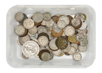 Lot 201 - A collection of GB pre-decimal, cupro-nickel, copper and brass coinage.