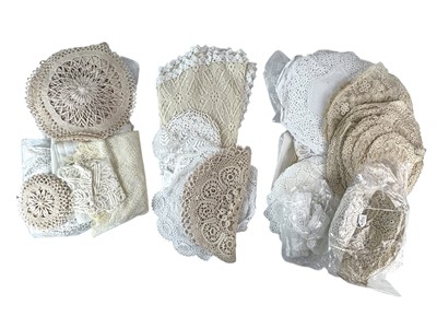 Lot 277 - Lace, including Cluny and Branscombe.