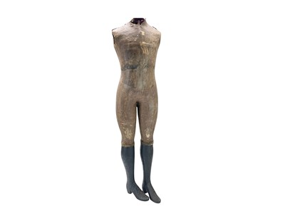 Lot 26 - A late 19th century French child-sized mannequin.