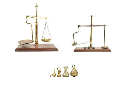 Lot 54 - A set of Victorian Degrave, Short & Fanner postal scales.