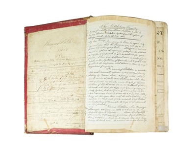 Lot 160 - (Bible) Palk, Littleton and Griffin families of Devon and Cornwall
