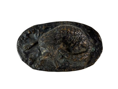 Lot 12 - After Pierre Jules Mene, a bronze figure of a fox.