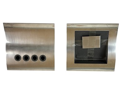 Lot 438 - Georg Jensen 'Wave Series' desk organisers.