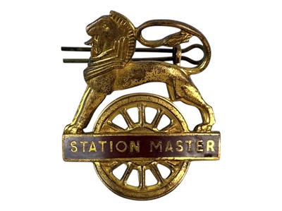Lot 215 - A British Railways (Western Region) STATION MASTER cap badge.