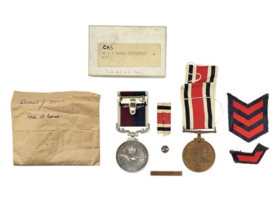 Lot 223 - A QEII Long Service and Good Conduct RAF medal awarded to FS J C Davis X2730735.