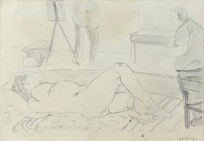 Lot 58 - Bob BOURNE (1931) The Life Class Pencil...