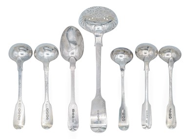 Lot 3 - A collection of silver hallmarked spoons.