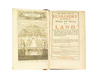 Lot 58 - (Husbandry and Dublin printing) J. Mortimer