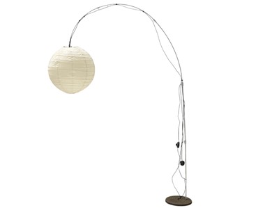 Lot 447 - A Habitat standard arc lamp.