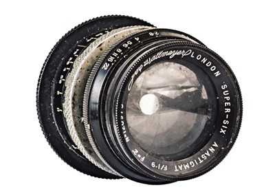 Lot 177 - A J.H. Dallmeyer London Super Six 50mm Anastigmat lens.