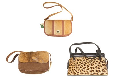 Lot 286 - A Connolly Brothers vintage cowhide bag.
