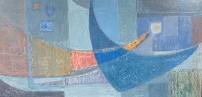 Lot 101 - Rosina ROGERS (1918-2011) Sails Oil on board...