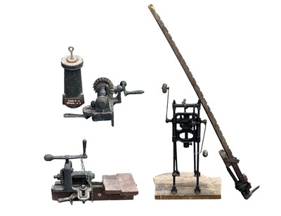 Lot 166 - A gate maker's morticing drill.