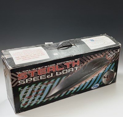 Lot 598 - A Stealth Speedboat by Mayhem, radio...