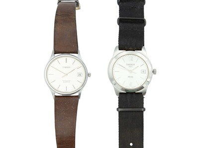 Lot 1201 - TISSOT - A PR 50 gentleman's quartz wristwatch and a Seastar quartz wristwatch.