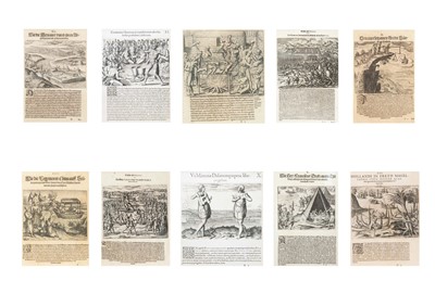Lot 241 - Ten framed Facsimile Prints of 16th Century Engravings