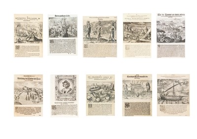 Lot 242 - Ten framed Facsimile Prints of 16th Century Engravings