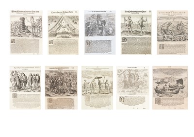 Lot 243 - Ten framed Facsimile Prints of 16th Century Engravings