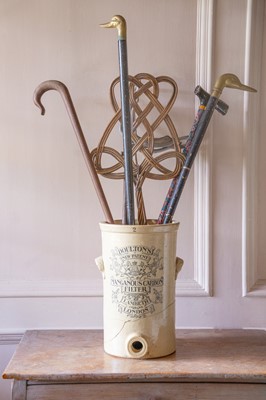 Lot 6 - A Doulton Lambeth patent water filter.
