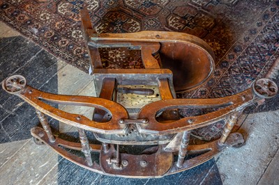 Lot 19 - An Edwardian metamorphic child's highchair.