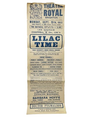Lot 29 - Playbills