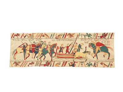 Lot 333 - A Flemish jacquard loom tapestry.