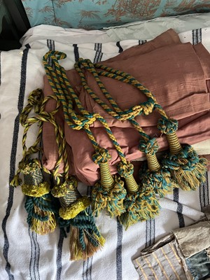 Lot 480 - Cutain tiebacks etc.