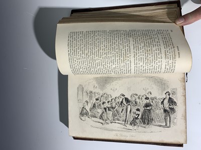 Lot 1201 - CHARLES DICKENS "Bleak House." 1st edn, etched...