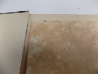 Lot 1208 - GODFREY HAROLD HARDY (Cambridge Mathematician)...