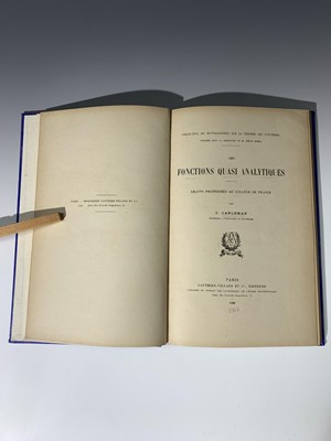 Lot 1208 - GODFREY HAROLD HARDY (Cambridge Mathematician)...