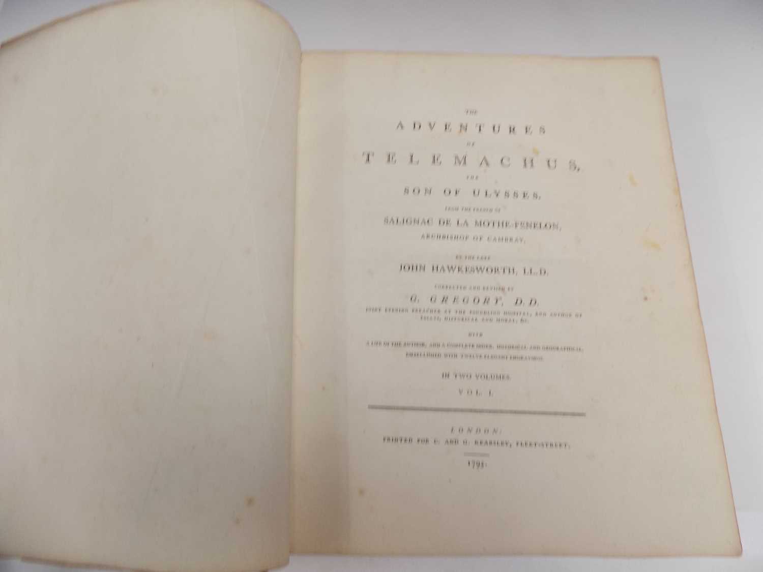 Lot 1210 - SALIGNAC DE LA MOTHE - FENELON "The Adventures...