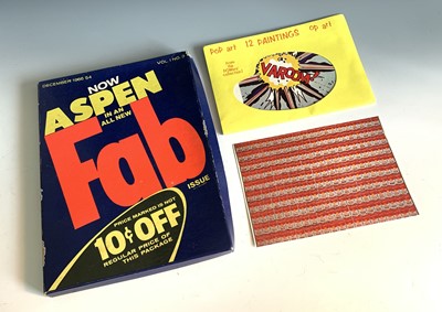 Lot 1221 - ANDY WARHOL "Aspen in an all New Fab Issue."...