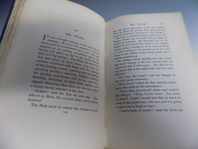 Lot 1225 - KENNETH GRAHAME "The Wind in the Willows."...