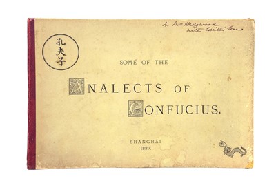 Lot 86 - Some of the Analects of Confucius