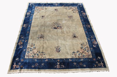 Lot 480 - A Chinese Peking carpet, circa 1900, the...