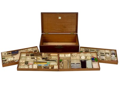Lot 46 - An early Victorian educational collector's cabinet.