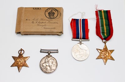 Lot 205 - Medals: World War 1 medal to Sgt J.Jose DCLI,...