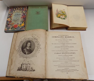 Lot 1229 - NICHOLAS CULPEPER. "Culpeper's Complete Herbal....