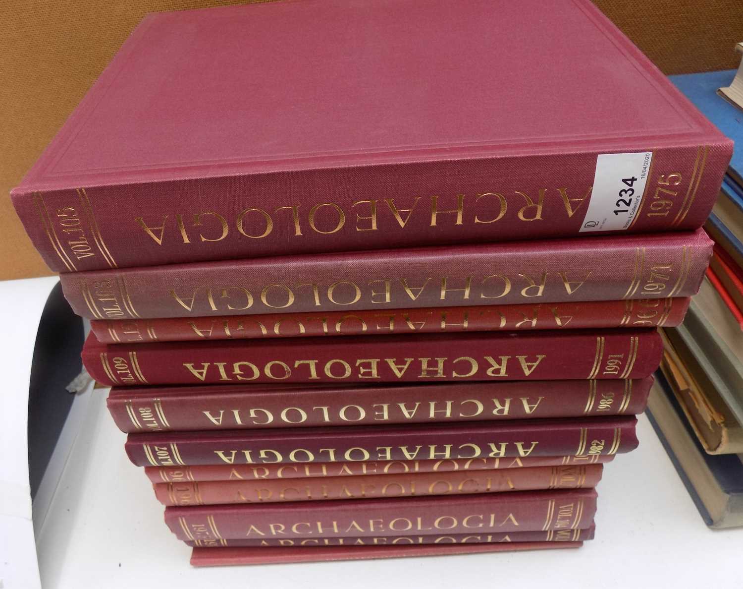 Lot 1234 - "Archaeologia or Miscellaneous Tracts relating...