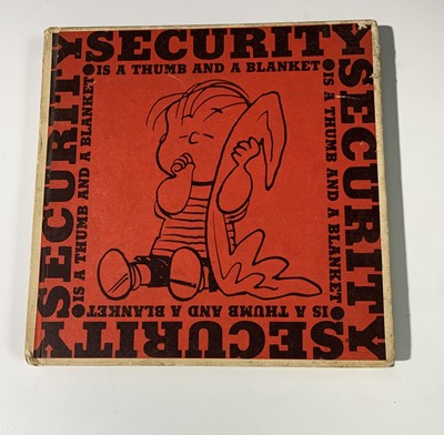 Lot 1248 - CHARLES M. SCHULZ. "Security is a Thumb & a...