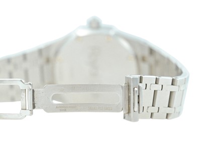 Lot 618 - AUDEMARS PIGUET - A Royal Oak Dual Time Power Reserve stainless steel gentleman's bracelet watch.