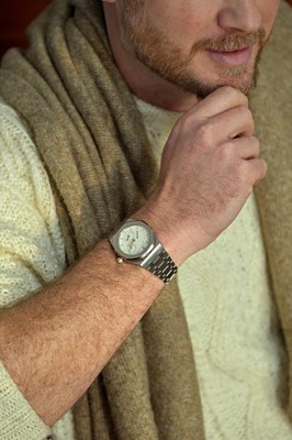 Lot 618 - AUDEMARS PIGUET - A Royal Oak Dual Time Power Reserve stainless steel gentleman's bracelet watch.
