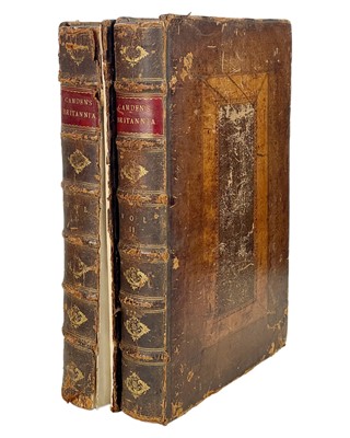 Lot 100 - William Camden and Edmund Gibson (additions)