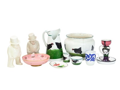 Lot 358 - A collection of Bristol pottery.