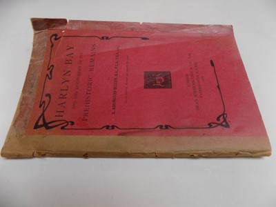 Lot 1284 - BULLEN (R. A.). "Harlyn Bay and discoveries of...