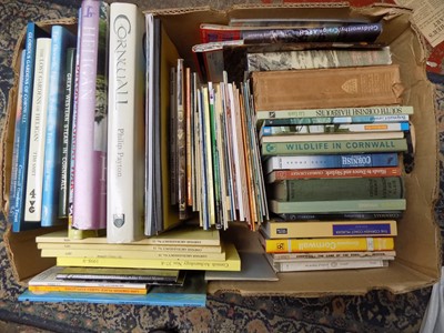 Lot 1298 - CORNISH BOOKS. Various. BOX.
