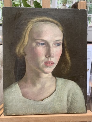 Lot 161 - Dod PROCTER (1891-1972) 'Lydia' oil on canvas...