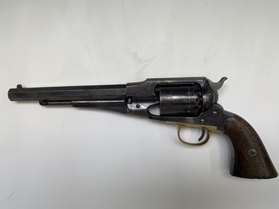 Lot 337 - An E Remington six shot new model army 1858...